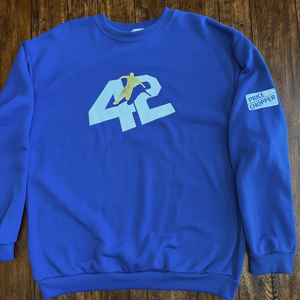 Kansas City Royals, Jackie Robinson, Price Chopper, Promotional Mens Sweatshirt